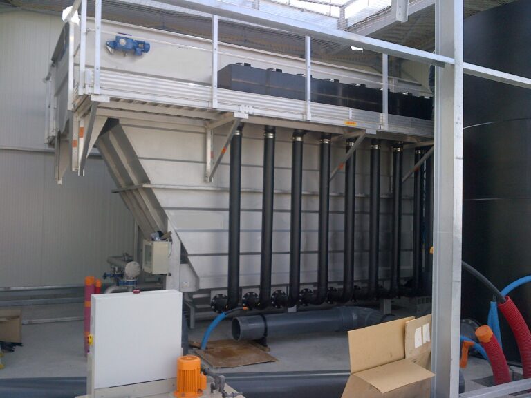 Dissolved Air Flotation Unit Gamtec installation