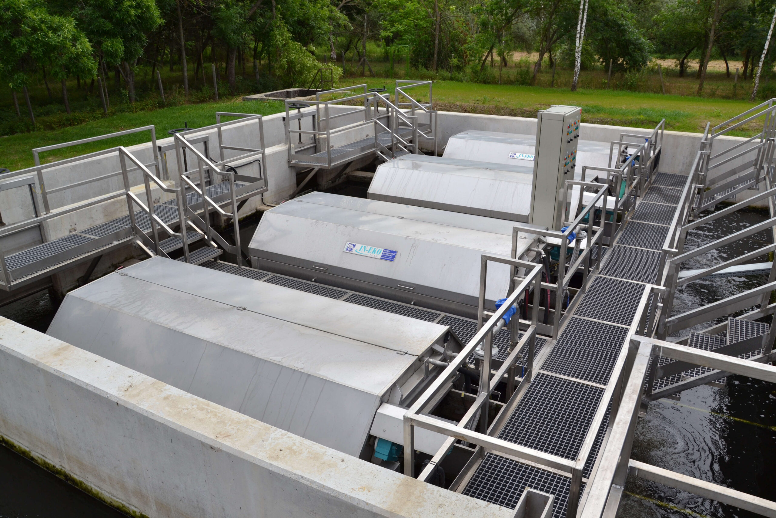 Tertiary Filtration Drum Filter Aqualitec USA