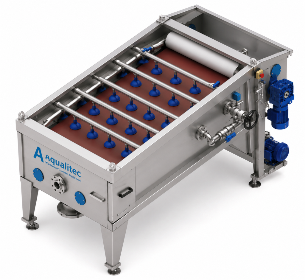 Gravity Belt Thickener_Aqualitec USA_Sludge